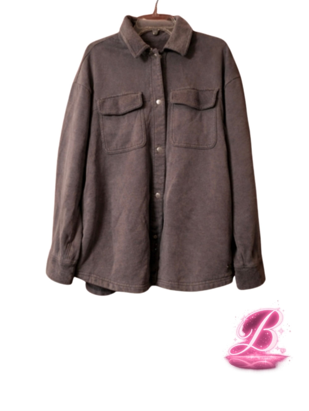 3/$15 Hollister Boyfriend Style Oversized Button Down - S - Picture 2 of 7